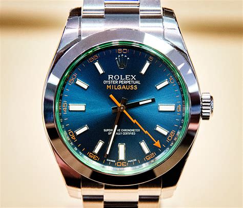 rolex milgauss blue price uk|Rolex Milgauss price list.